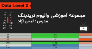 مجموعه آموزشی والیوم تریدینگ (Data Level 2) توسط الیاس آزاد